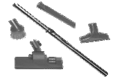 Dust Care Attachment Set Backpack 1 1/4 5 Piece