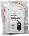 Dust Care Bag Paper Backpack 5 Pack