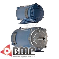 Leeson Motors 108047.00 Motor, 12V, 39A, Reversible, 0.37kW / 0.5HP