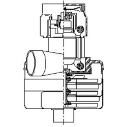 Ametek 116515-29 Blower / Vacuum Motor