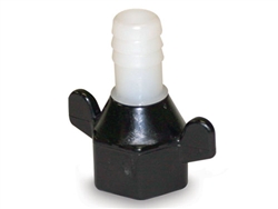 Pentair Shurflo 244-2936 5/8" Barb x 1/2" NPT-F (Hex/Wing Nut Combo Swivel), CE