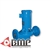 Burks 7GB5-1-1/2F Inline Centrifugal Pump 60 Hz, Single Phase, 3500 RPM, 3/4 Horsepower