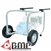 10" Semi-Pneumatic Wheels for Frame Mounted Pumps AMT Model# C402-90