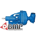 Burks EC6M Base Mounted Turbine Pump 1750 RPM, ODP Motor Enclosure, 70 lbs