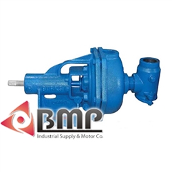 Burks EC6M Base Mounted Turbine Pump 1750 RPM, ODP Motor Enclosure, 70 lbs