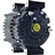 LNP-AVI2800P - Leece Neville Alternator, 12V, 190A, Family AVI